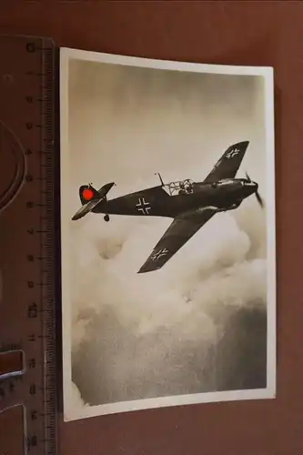 tolle alte Karte Flugzeug Messerschmidt Me 109