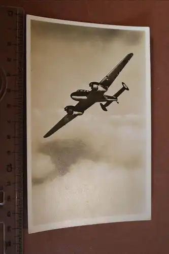 tolle alte Karte Flugzeug Messerschmidt Me 110