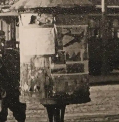 tolles altes Foto - Kirowograd  russische Litfasssäule 