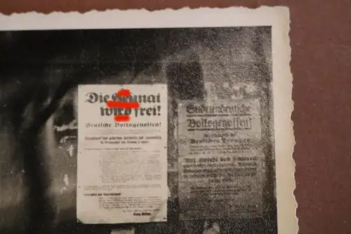 tolles altes Foto - Sudetenland Plakate - Heimat 