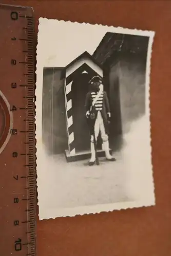 tolles altes Foto - Soldat in alter Preussischer Uniform - 700 Jahre Berlin 