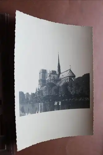 tolles altes Foto - Notre Dame de Paris - 40er Jahre 