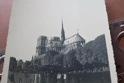 tolles altes Foto - Notre Dame de Paris - 40er Jahre