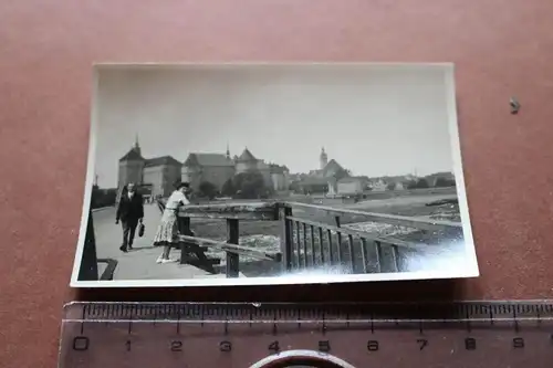 tolles altes Foto - Torgau ? Schloß Hartenfels  20-30er Jahre ?