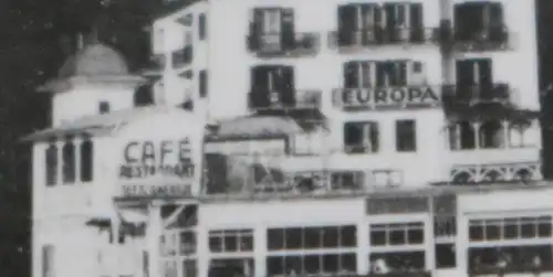 tolles altes Foto - Gebäude - Café Europa ?  Tostedt Umgebung ??