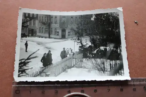 tolles altes Foto - Gebäude Gasthaus zur Warte - Ort ??? 1942