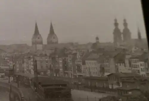 tolles altes Negativ - Ansicht Koblenz ?   30-40er Jahre