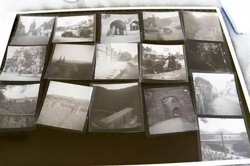 21 tolle alte Negative - Blankenburg, Thüringen, Oldtimer    30er Jahre 