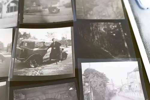 21 tolle alte Negative - Blankenburg, Thüringen, Oldtimer    30er Jahre 