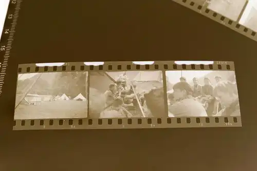 15 tolle alte  Negative Pfadfinder - Zeltlager -  60er Jahre ???