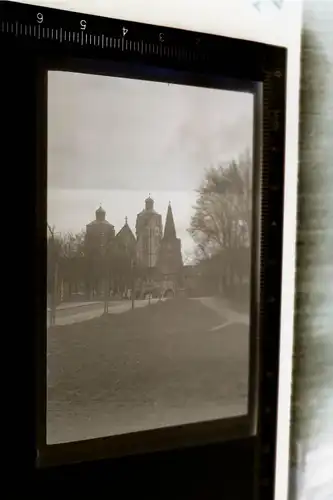 tolles altes Negativ - Ingolstadt  Liebfrauenmünster - 20-30er Jahre 