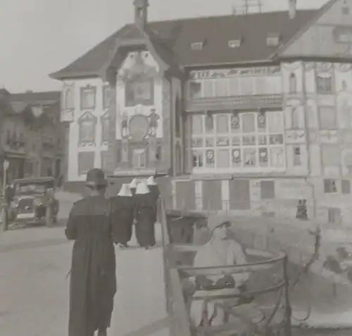 tolles altes Negativ - Bad Tölz Marienstift 20-30er Jahre 