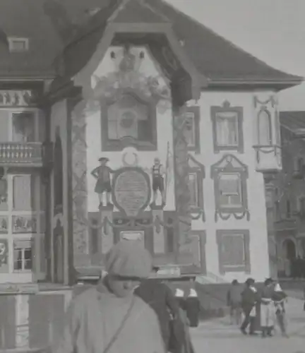tolles altes Negativ - Bad Tölz Marienstift  20-30er Jahre (2) 