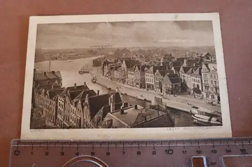 tolle alte Karte - Ansicht Emden  - 1910-20 ???