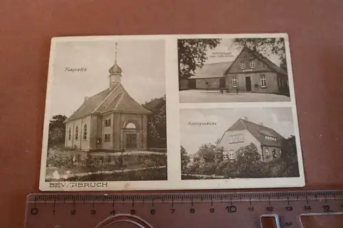 tolle alte Karte - Ansichten von Beverbruch - Kapelle und Gebäude 1910-30 ??
