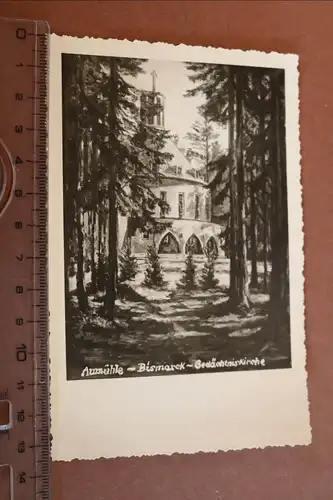 tolle altes Karte - Aumühle - Bismarck- Gedächtniskirche 
