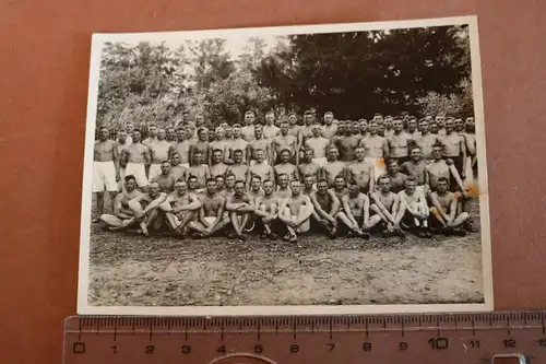 tolles altes Gruppenfoto 16. Kompagnie I.R. 6  beim Sport Sommer 1929