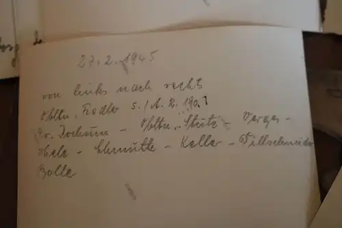 15 tolle alte Fotos  eines Soldaten - Frankreich, Briançon 1945 - DKiG Träger, 