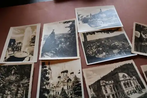 alte Kleinbildserie - Karlsbad 12 Fotos - Stoja Verlag 30-40er Jahre ?