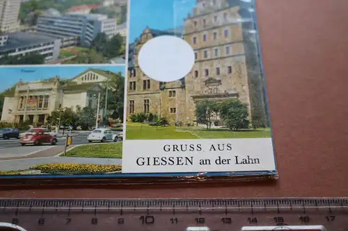 vier oder fünf Karten - Universitätsstadt Gießen Hessen - 70-80er Jahre ? OVP