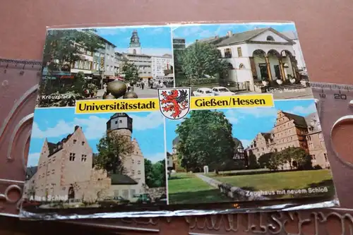 vier oder fünf Karten - Universitätsstadt Gießen Hessen - 70-80er Jahre ? OVP