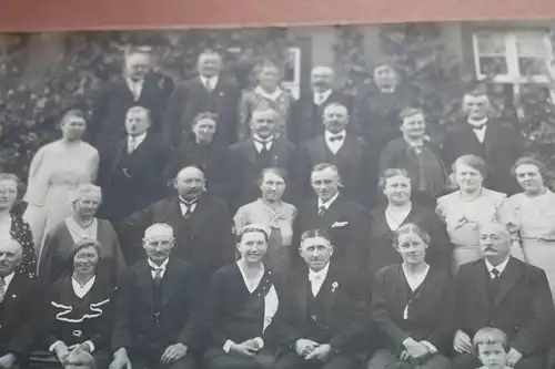 altes Gruppenfoto - Familie ??  Eckstedt 1934