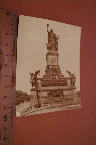 tolles altes Foto - Niederwalddenkmal Germania - 1921