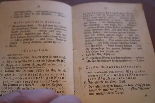 altes Guardini  Meßandacht Heft ?  1920 