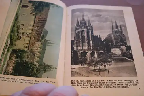 altes Städte-Bildheft  Erfurt 1957