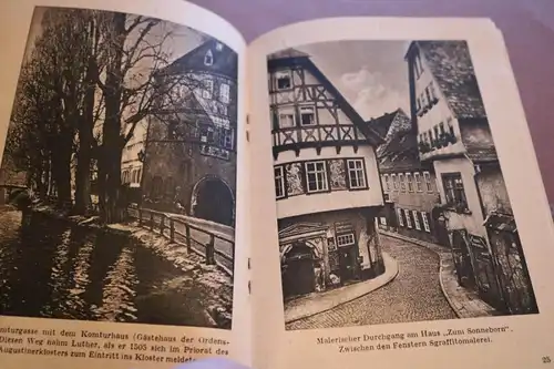 altes Städte-Bildheft  Erfurt 1957
