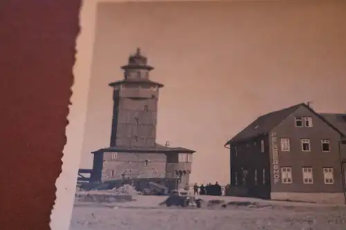 tolles altes Foto - Harz Broken Hotel ?  30-40er Jahre