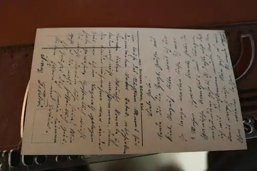 tolle alte Karte -  Kiel - Am Schützenpark -1910-20 ???