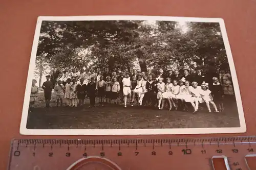 tolles altes Gruppenfoto - Schulausflug ?? viele Kinder - 1910-20 ??