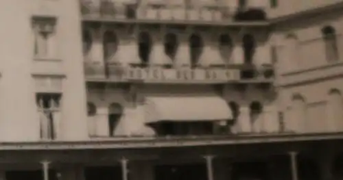 tolles altes Foto Soldaten - Palace Hotel des Bains - Belgien 40er Jahre