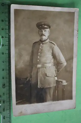 tolles altes Foto - Portrait eines Soldaten