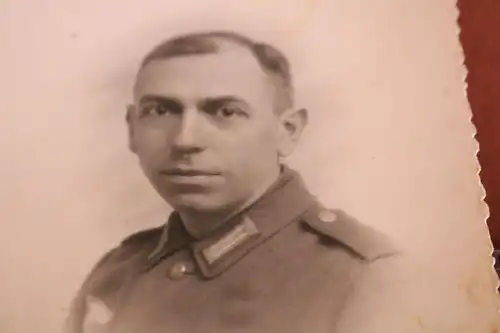 tolles altes Foto - Portrait eines Soldaten
