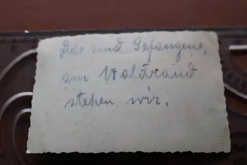 altes Foto - Kriegsgefangene Soldaten französische o. belgische ?  