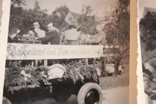 12 tolle alte Fotos - 1. Mai Festumzug 1952 - Olbernhau