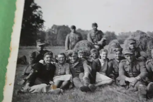 tolles altes Foto Soldaten des Gebirgs-Pionier-Bataillon 54 im Manöver 1943