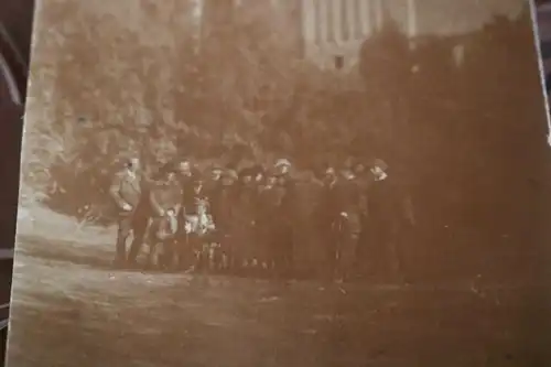 tolles altes Foto - Münsterplatz Freiburg im Breisgau - 1900-1910 ???