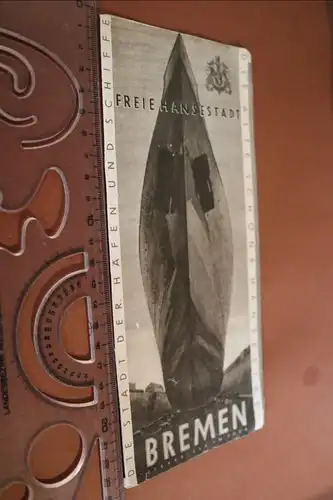toller alter Werbeprospekt   Freie Hansestadt Bremen - Alter ??? 
