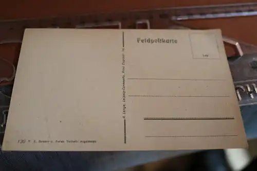 tolle alte Karte - Beine ( Frankreich ) Feldpostkarte