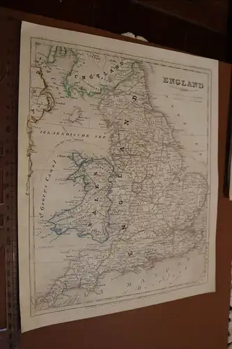 toller alter Stich - England, Wales, Schotland 1850 