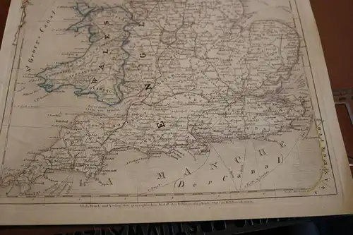 toller alter Stich - England, Wales, Schotland 1850 