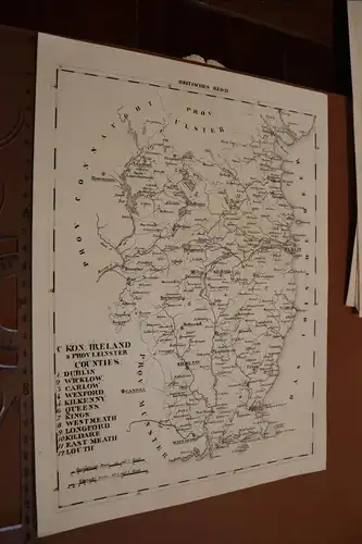 toller alter Stich - Irland - Britisches Reich - Alter ?? 