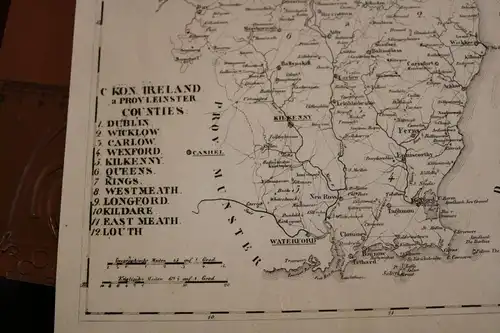 toller alter Stich - Irland - Britisches Reich - Alter ?? 
