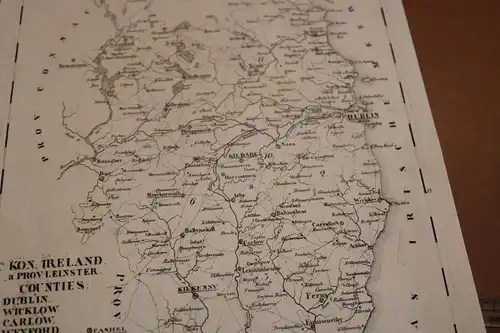 toller alter Stich - Irland - Britisches Reich - Alter ?? 