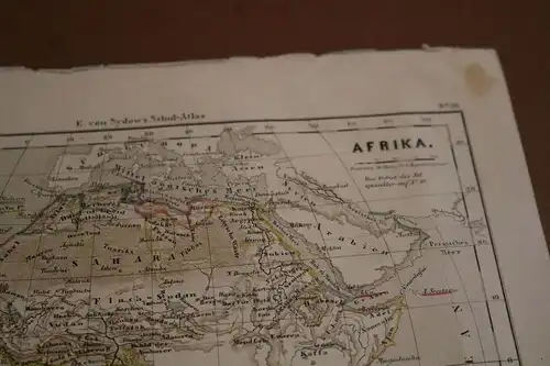 toller alter Stich - Afrika   1850-1900 ?