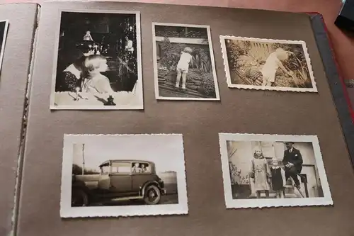 tolles altes Album - 185 Fotos einer Familie - 30er Jahre 