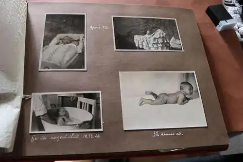 tolles altes Album - 185 Fotos einer Familie - 30er Jahre 